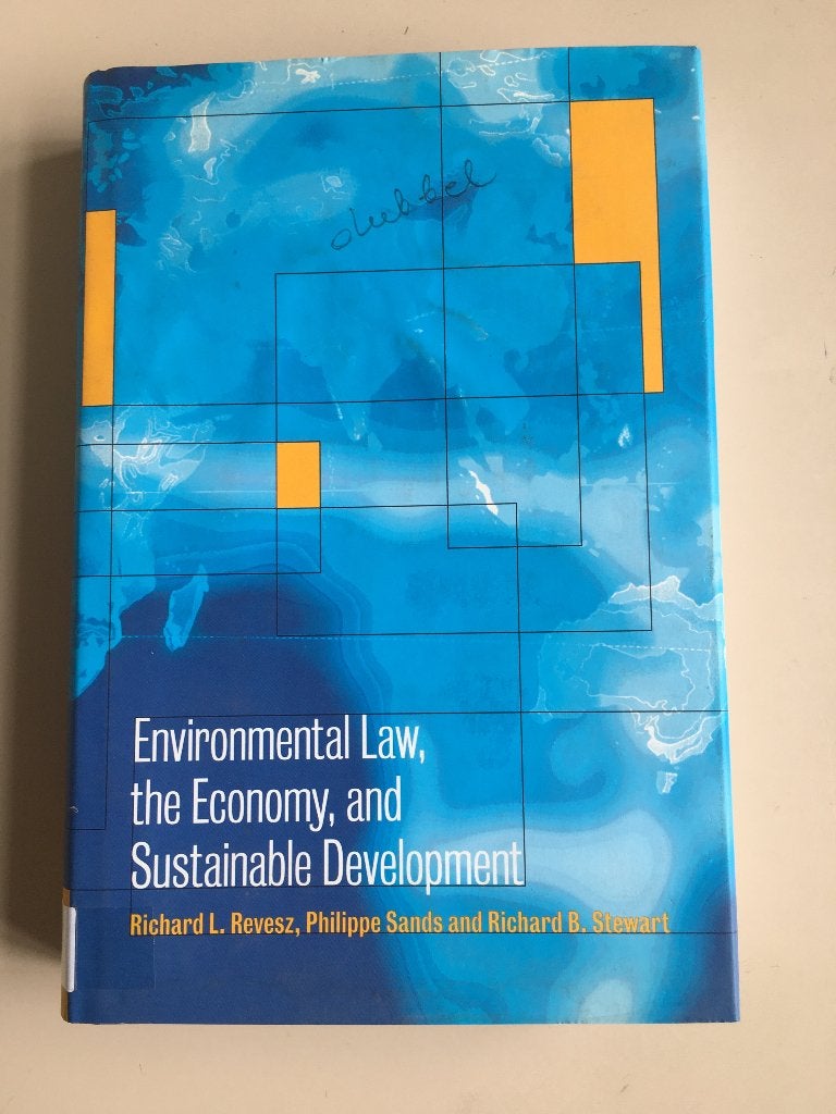 Environmental Law, the Economy, and Sustainable Development, Ophalen of Verzenden, Zo goed als nieuw, Natuur algemeen