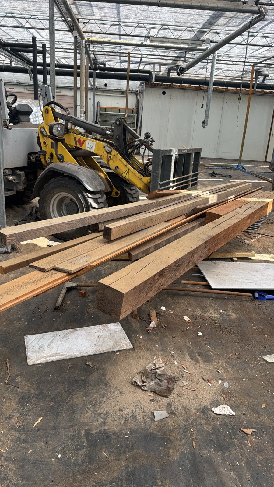 Douglas hout hardhout balken en planken, Ophalen, Gebruikt, Balk, Overige houtsoorten