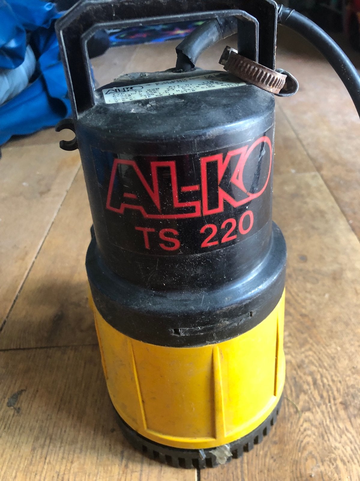AL-KO TS 220 Dompelpomp - Gebruikt, Goede Staat, Ophalen of Verzenden, Gebruikt, Elektrisch, Dompelpomp