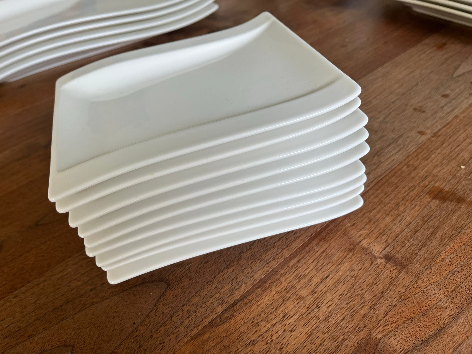 9x Villeroy & Boch NewWave gebaksbordjes, Villeroy & Boch, Ophalen of Verzenden, Zo goed als nieuw, Bord(en)