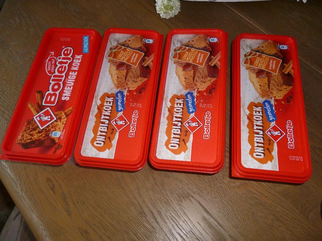 bolletje koektrommels nieuw, Verzamelen, Blikken, Ophalen of Verzenden, Nieuw, Overige