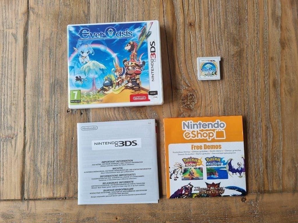 Nintend DS - Ever Odsis - ZGAN, Avontuur en Actie, Online, 1 speler, Ophalen of Verzenden