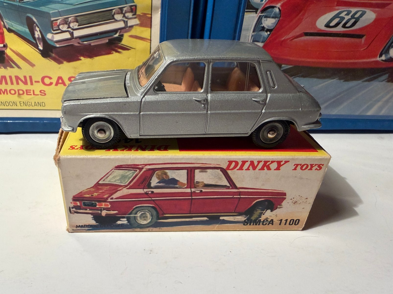 Dinky Toys Nr.1407 Simca 1100, Ophalen of Verzenden, Gebruikt, Auto, Dinky Toys