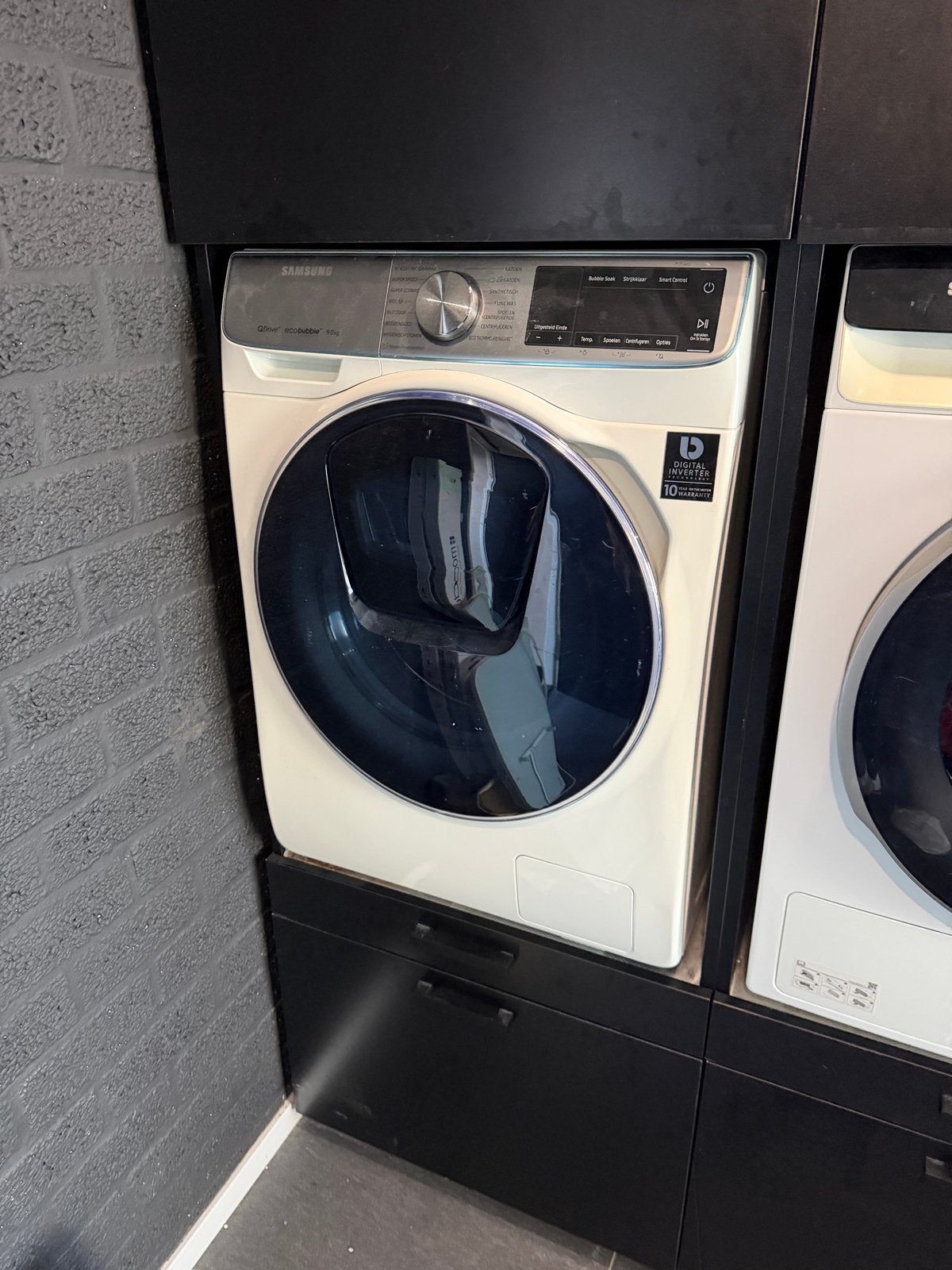 Samsung Wasmachine - 9 kg, A+++, EcoBubble, AddWash, Ophalen, Gebruikt, 8 tot 10 kg, 1600 toeren of meer