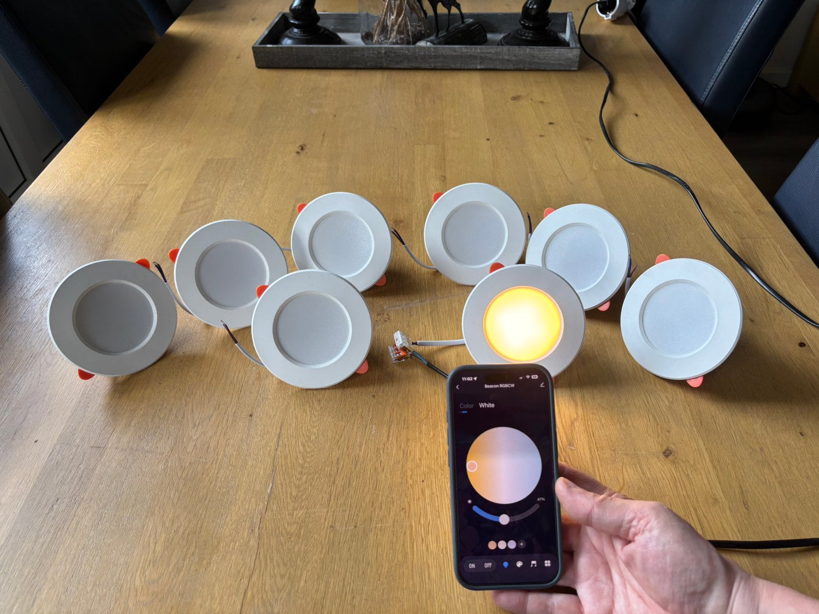 8 smarthlive lampen werkt met de Tuya app., Ophalen, Nieuw