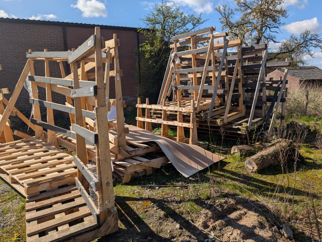 Diverse pallets voor diverse projecten, Ophalen of Verzenden, Gebruikt