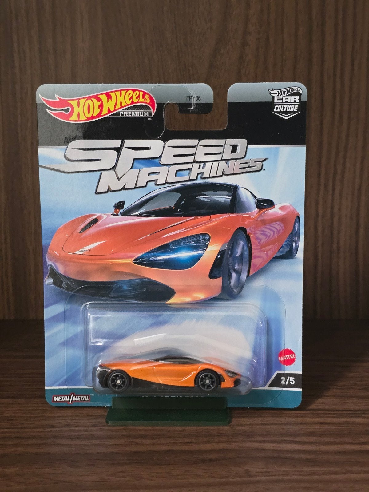 Hot Wheels Premium Speed Machines McLaren 720S, Overige merken, 1:50 of kleiner, Auto, Nieuw
