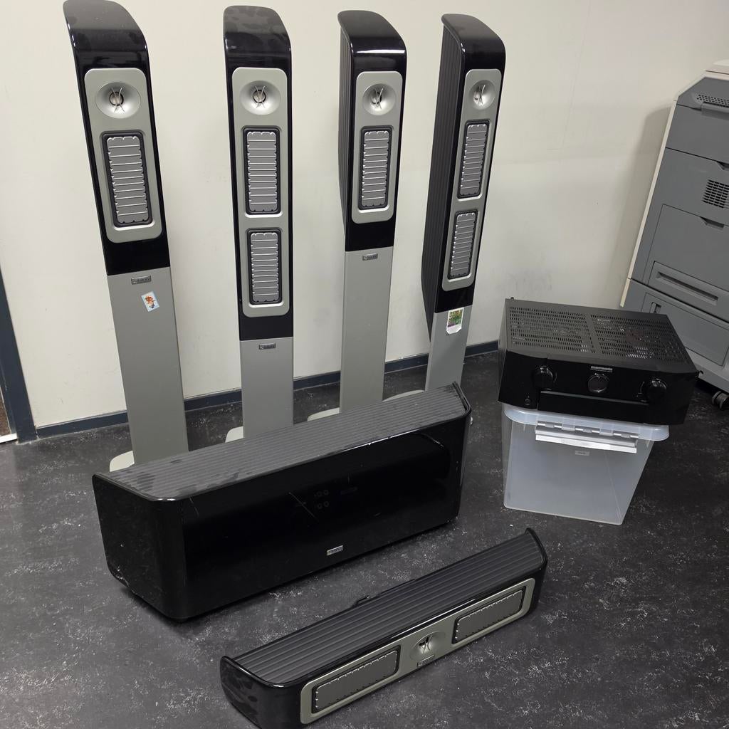 Infinity Cascade speakerset met Marantz SR6009 versterker, Ophalen, 120 watt of meer, Overige merken
