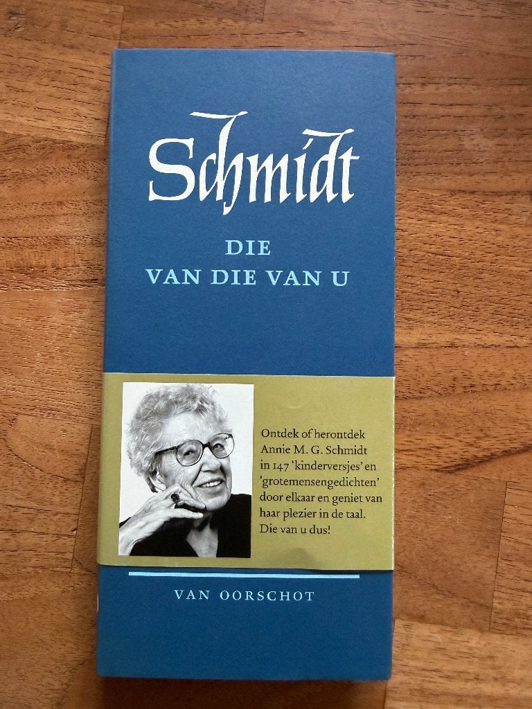 Annie M.G. Schmidt - Die van die van u, Boeken, Gedichten en Poëzie, Annie M.G. Schmidt, Nieuw, Ophalen of Verzenden, Eén auteur