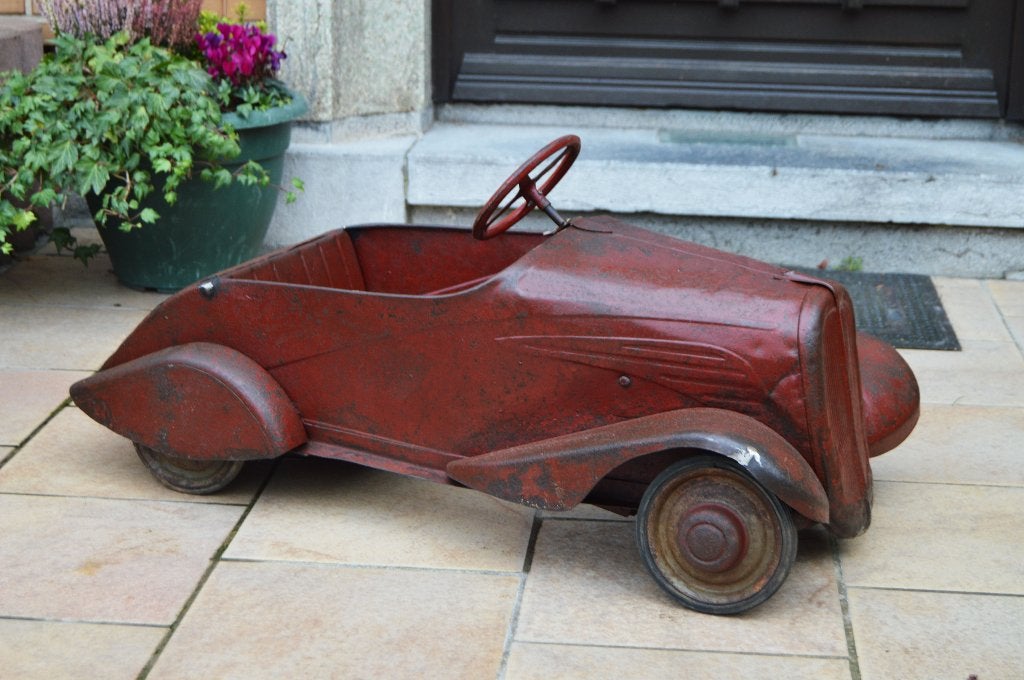 trapauto pierre guy 1936 antiek speelgoed delage delahaye, Ophalen
