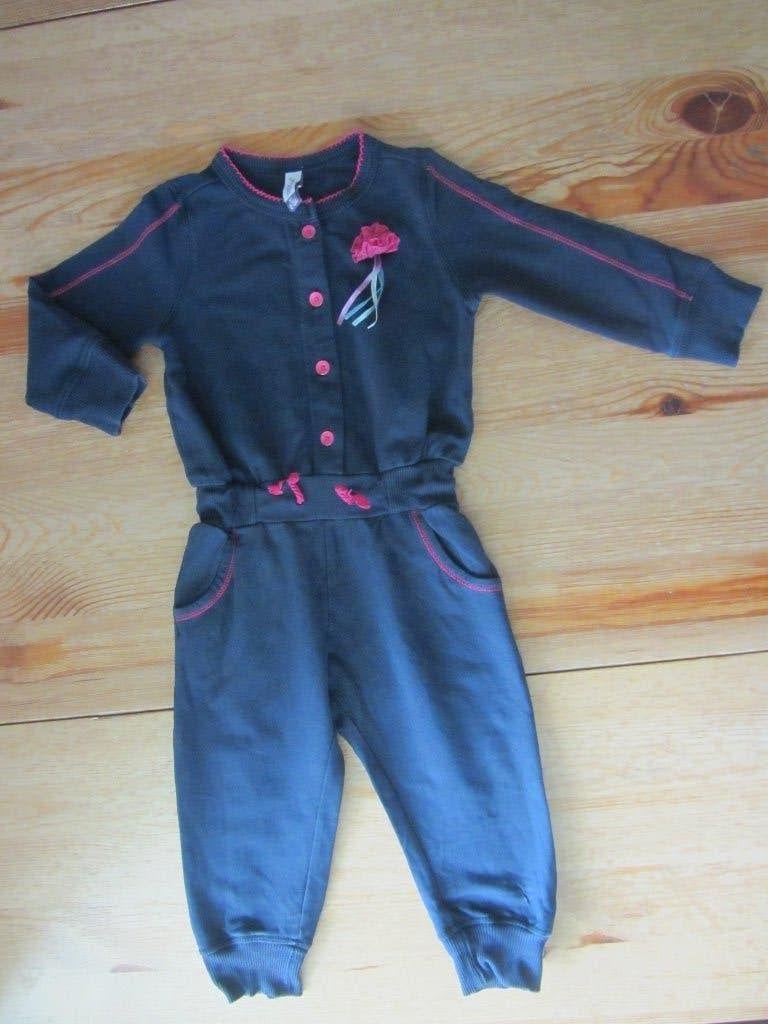Donkerblauwe jumpsuit BFC maat 80, Ophalen of Verzenden, Zo goed als nieuw, Meisje, Pakje