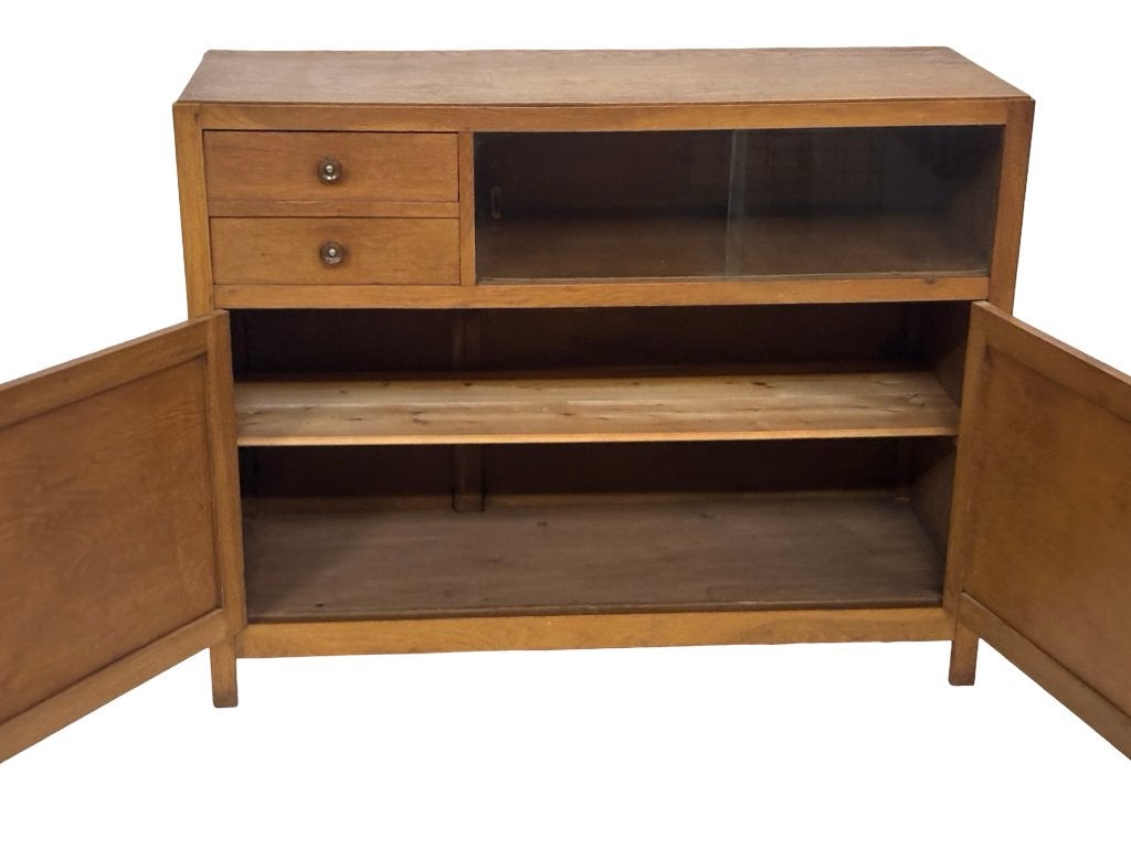 Antieke Eiken Art Deco Kastje Compact Design Gangkast, Antiek en Kunst, Ophalen of Verzenden