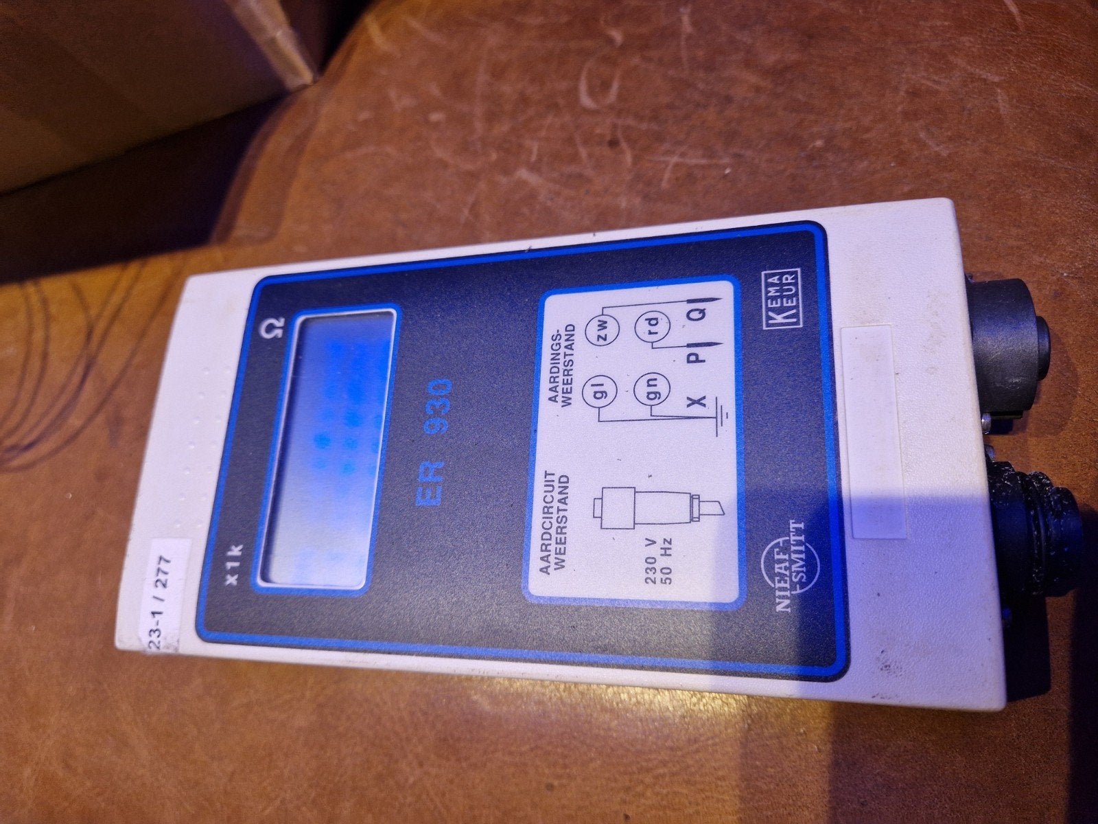 Aardingsweerstand Meter ER930  Buro TL, Ophalen of Verzenden, Gebruikt, Overige meters