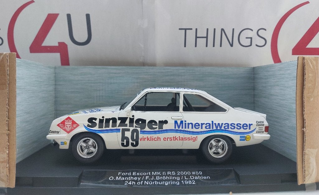 MCG 1:18 Ford Escort MK II RS 2000 #59 24h Nürburgring, Ophalen of Verzenden, Nieuw, Auto, Overige merken