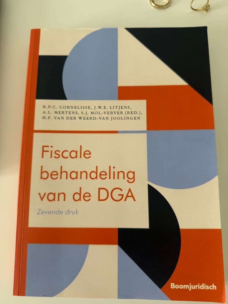 Fiscale behandeling van de DGA - Zevende druk, Boeken, Ophalen of Verzenden, Gamma, Zo goed als nieuw, HBO