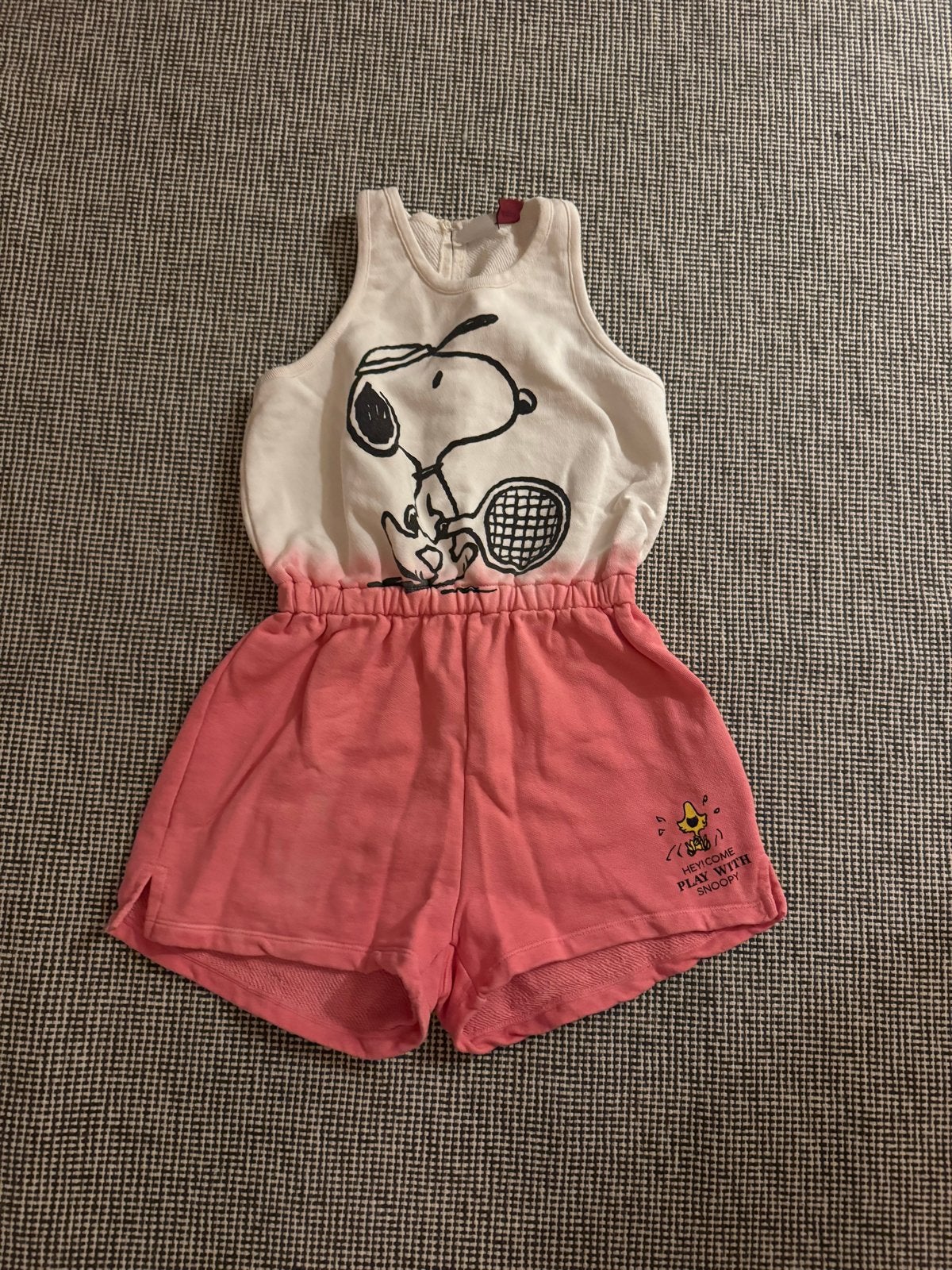 Zara Peanuts Snoopy Playsuit Maat 152, Ophalen of Verzenden, Gebruikt, Meisje, Setje