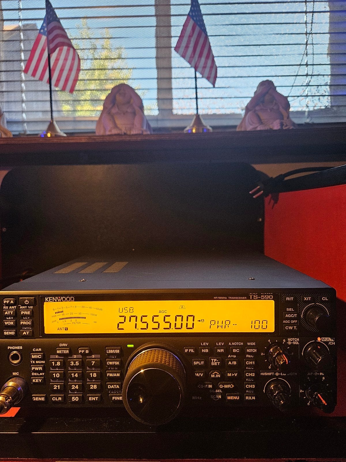 kenwood TS 590 SG Te Koop, Telecommunicatie, Zenders en Ontvangers, Ophalen, Zo goed als nieuw, Zender en Ontvanger