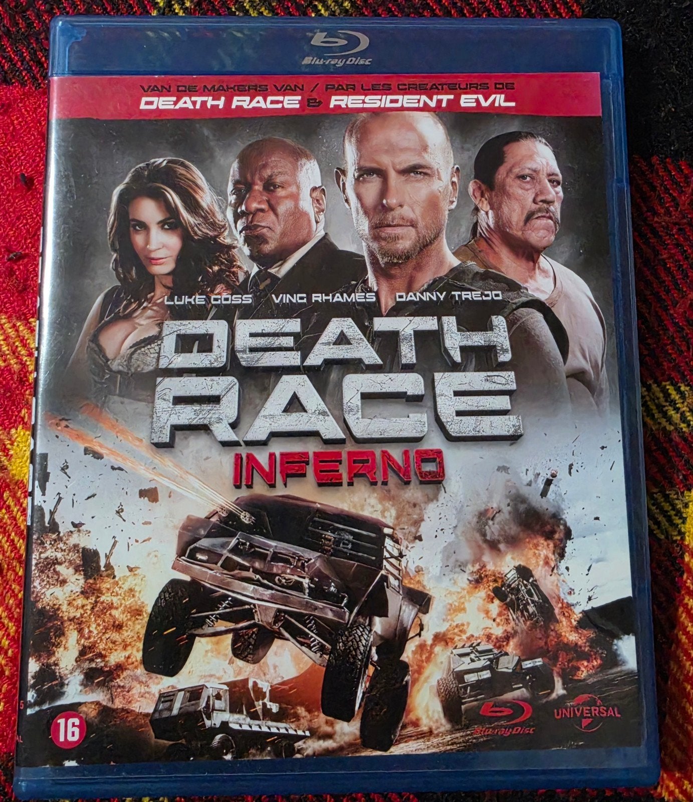 Death Race Blu-ray, Cd's en Dvd's, Blu-ray, Ophalen of Verzenden, Zo goed als nieuw, Actie
