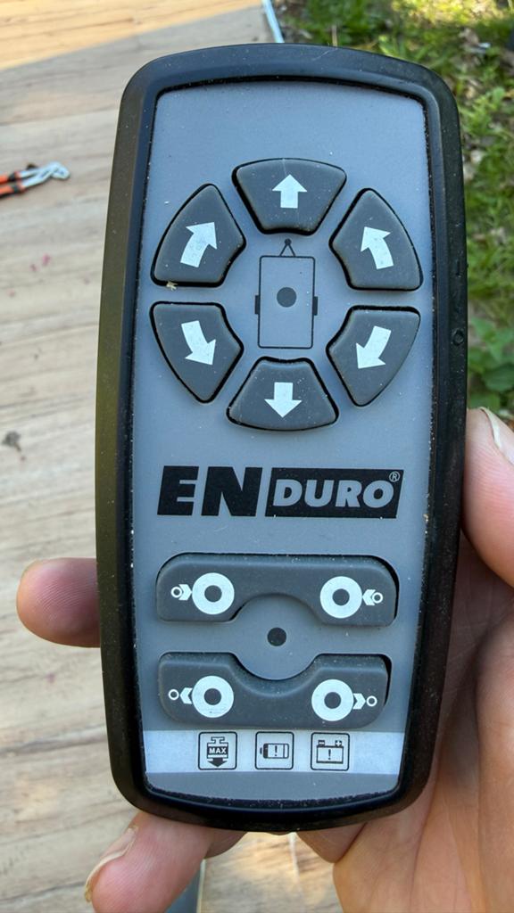 Enduro Caravan Mover Afstandsbediening, Ophalen, Gebruikt