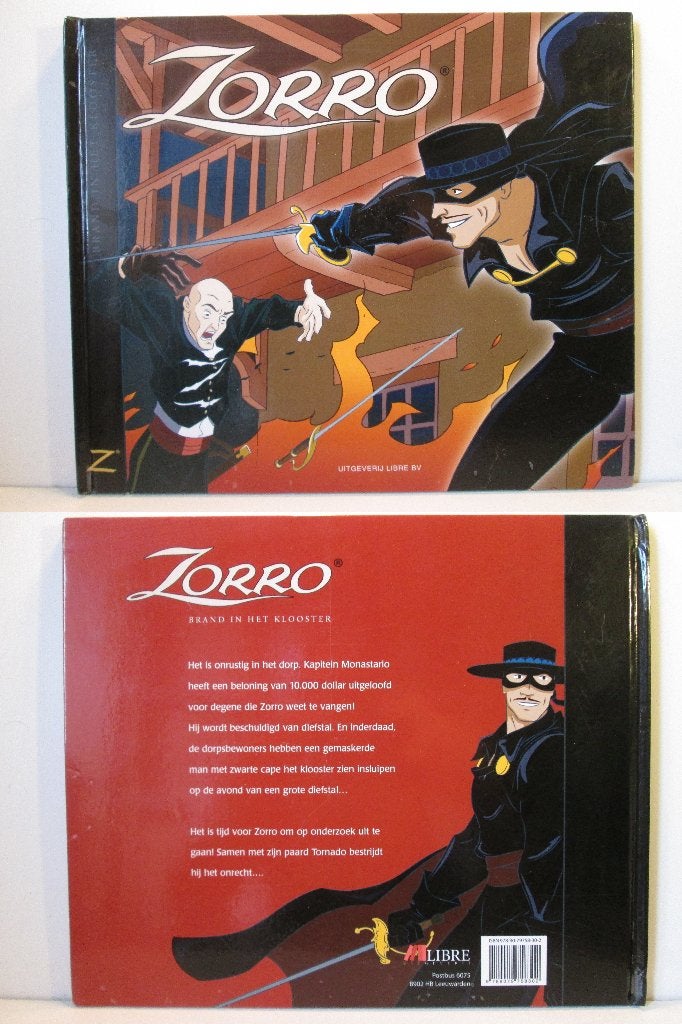 Zorro - Brand in het klooster (HC), Boeken, Eén stripboek, Ophalen of Verzenden, Zo goed als nieuw
