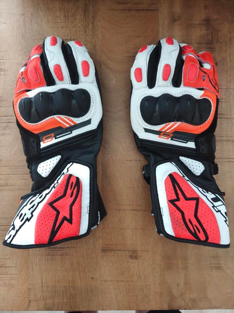 Motor handschoenen alpinestars sp8 v3, Heren, Ophalen of Verzenden, Alpinestars, Handschoenen