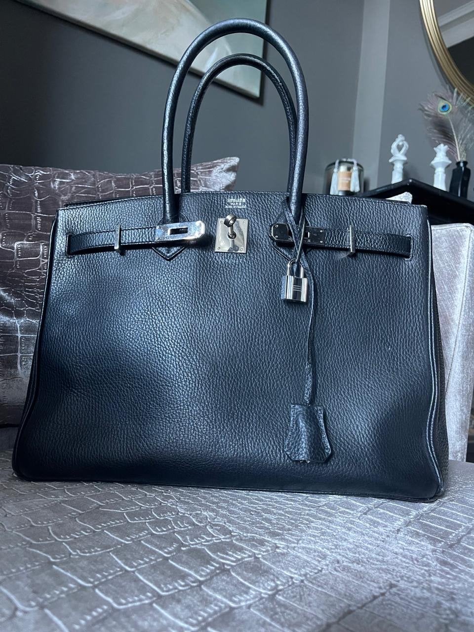 Hermes Tas, Sieraden, Tassen en Uiterlijk, Ophalen of Verzenden, Zo goed als nieuw, Zwart, Handtas