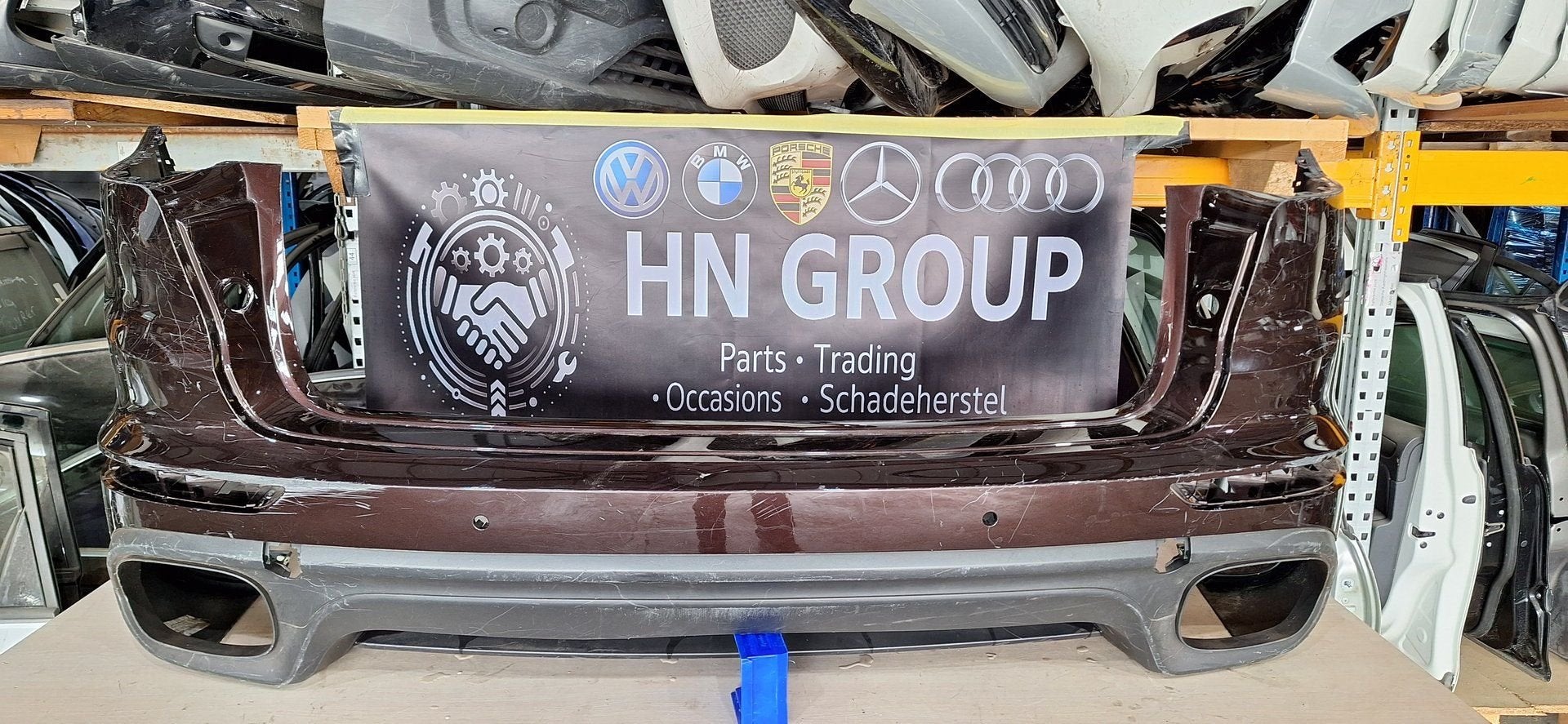 Porsche Cayenne 958 Facelift Achterbumper, Gebruikt, -, -, Ophalen of Verzenden