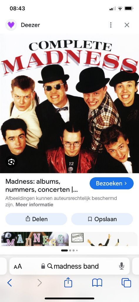 Concertkaart madness 7 juli vandaag!!!, Ophalen of Verzenden