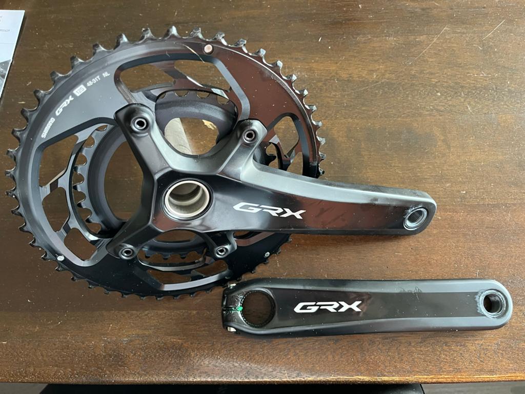 Shimano GRX FC-RX820 Crankstel 12-speed, Crankstel of Pedalen, Nieuw, Ophalen of Verzenden, Gravelbike