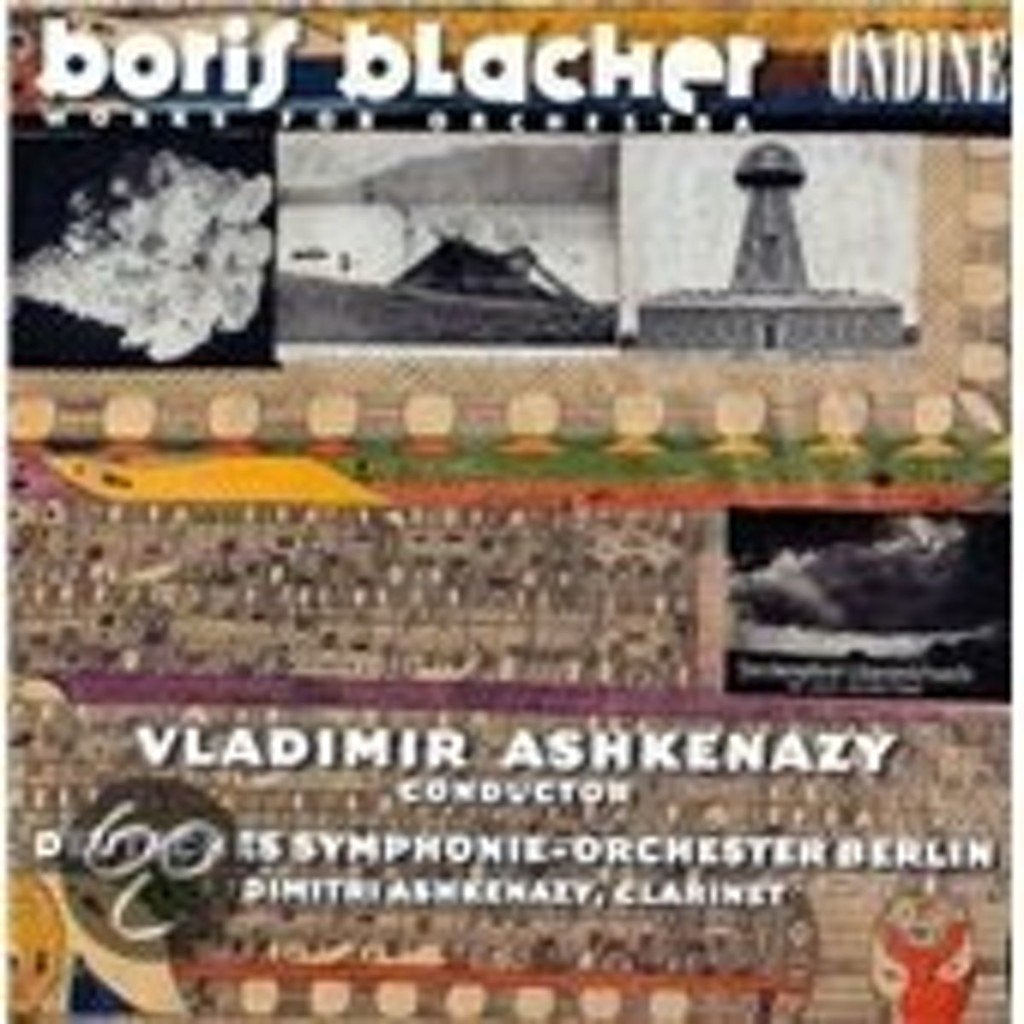 Cd Boris Blacher : Works for orchestra, Ophalen of Verzenden, Zo goed als nieuw, Album, Overige typen