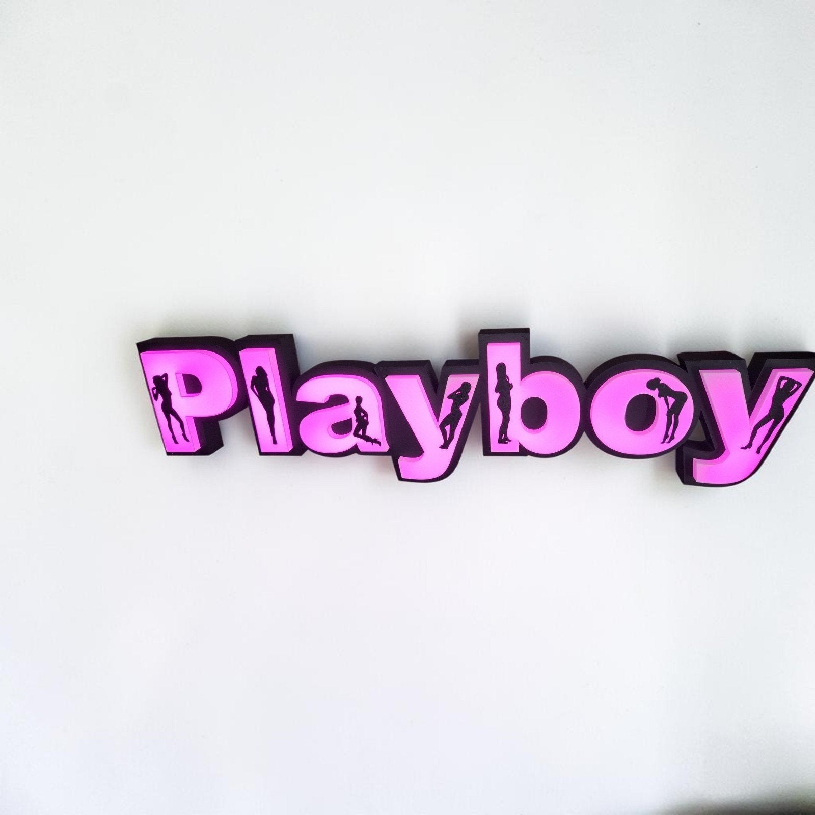Playboy Neon LED Lichtreclame - Sfeervolle Must-Have Lamp, Overige merken, Kunststof, Roze, Nieuw