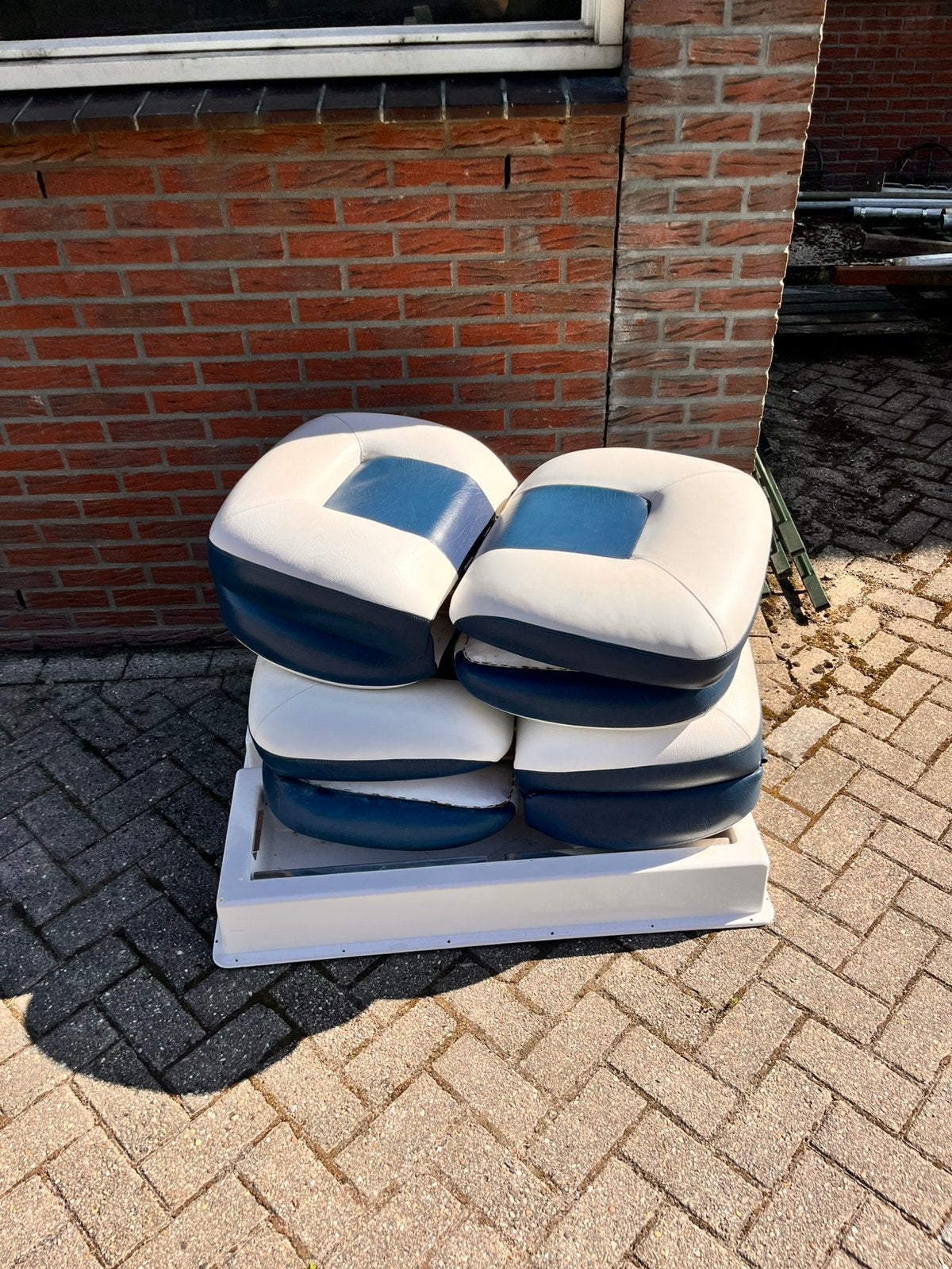 Quicksilver uitklapbare bootstoelen, Ophalen, Gebruikt, Overige typen, Zeilboot of Motorboot