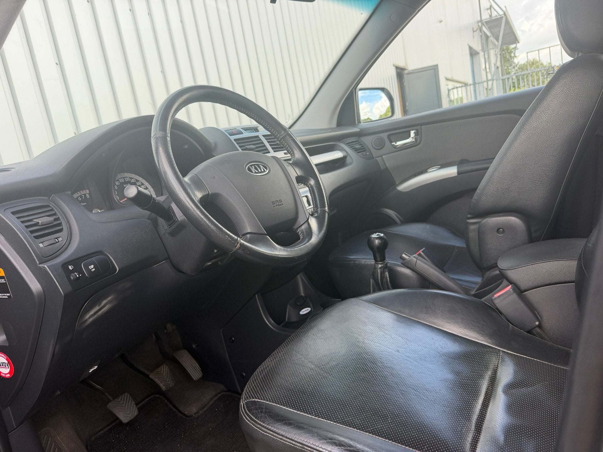 Kia Sportage 2.0 CVVT X-cite - Grayish Silver - LPG G3 - 89c, Auto's, 1486 kg, Gebruikt, Zwart, 4 cilinders