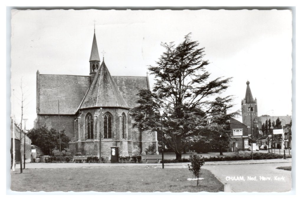 Chaam, Ned. Herv. Kerk, Ophalen of Verzenden, 1960 tot 1980, Gelopen, Noord-Brabant