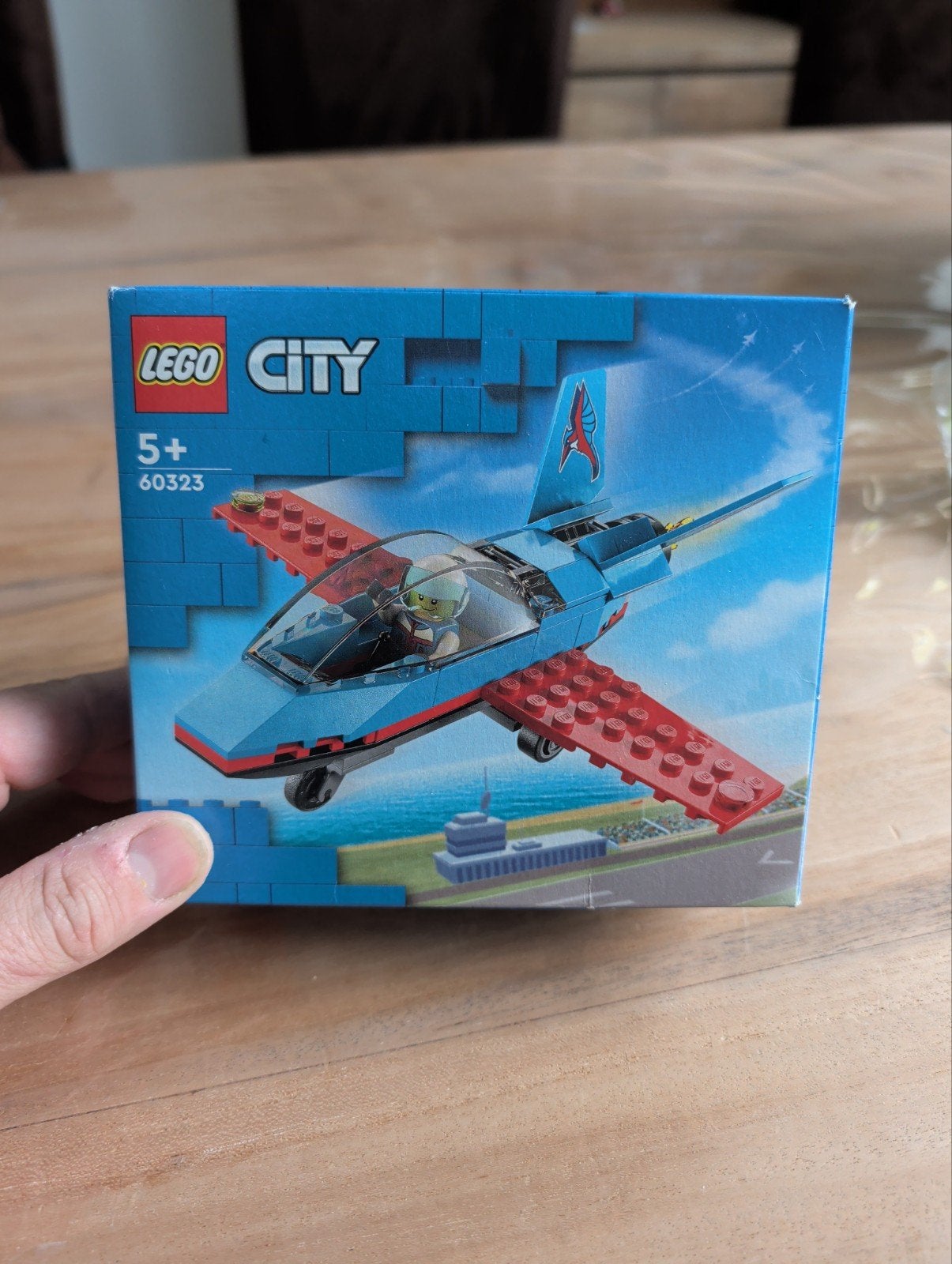 lego city 60323 stuntvliegtuig, Inclusief instructies, City, Lego, Ophalen of Verzenden