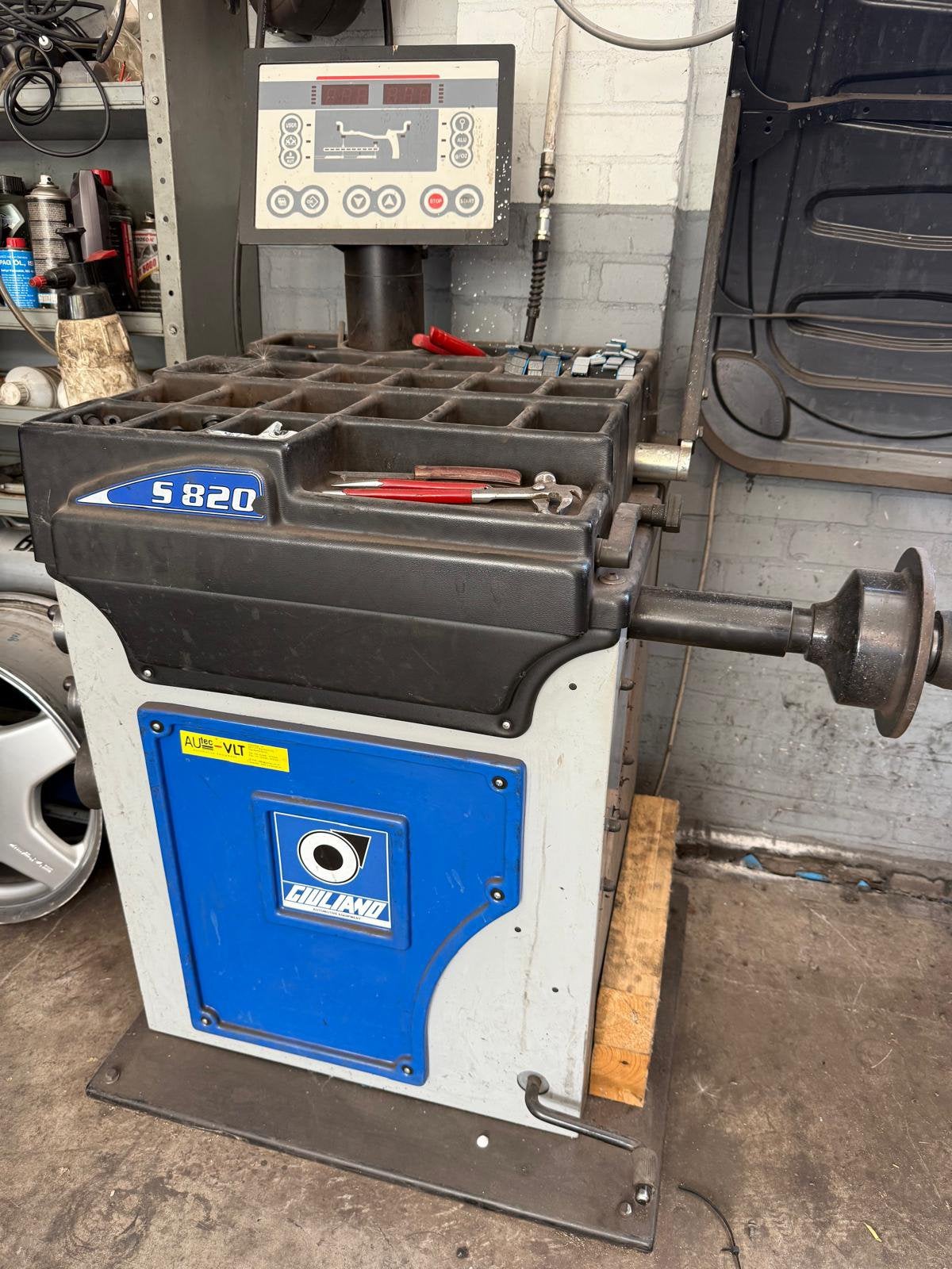 Bandenapparaat / balanceermachine / complete set lood etc., Auto diversen, Ophalen, Gebruikt