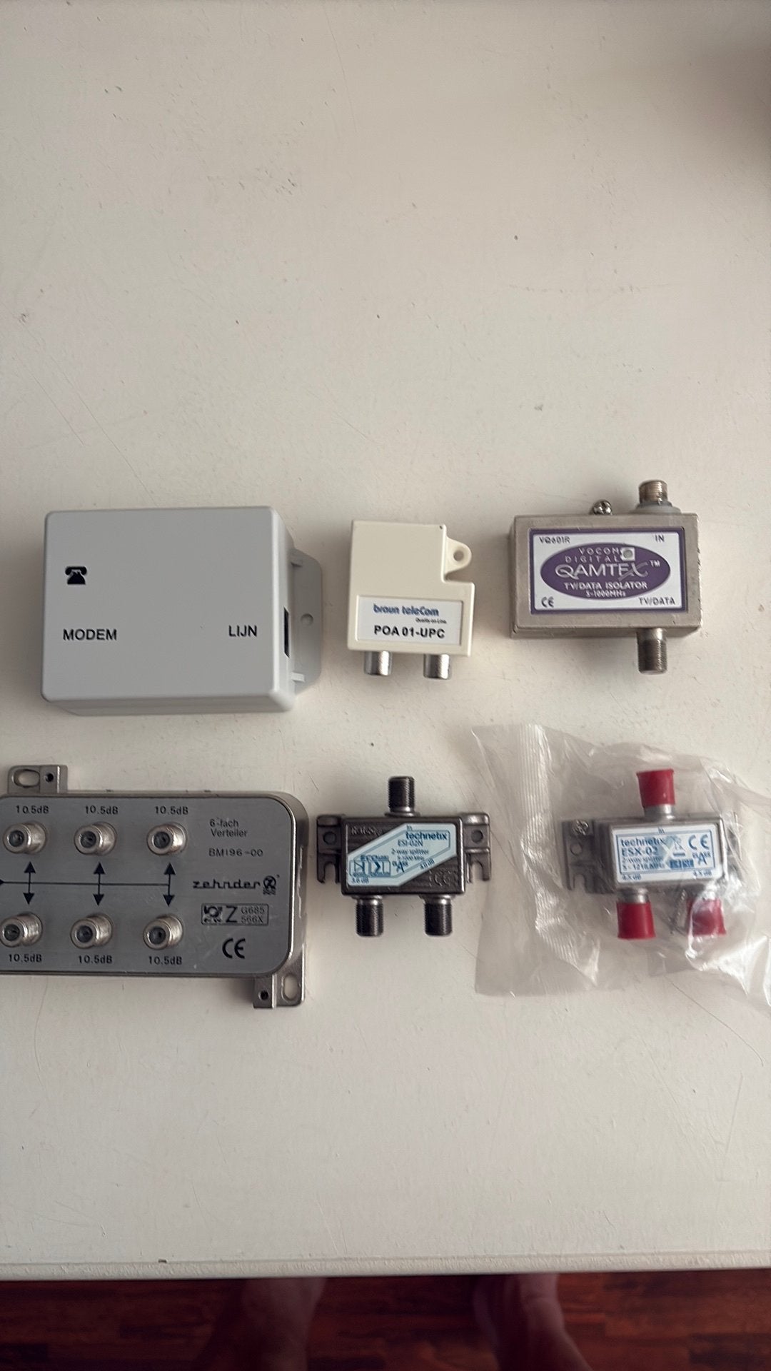 Diverse splitters (nieuw), Ophalen of Verzenden, Nieuw, Minder dan 2 meter