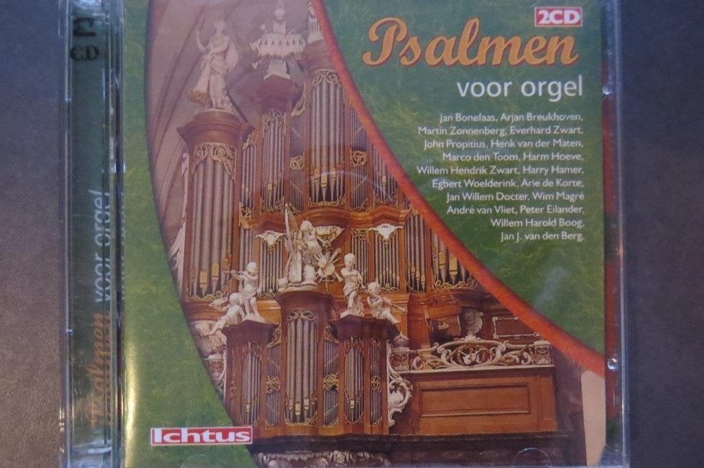 2cd: Psalmen voor orgel, o.a. Jan Bonefaas, Marco den Toom, Ophalen of Verzenden, Zo goed als nieuw, Gospel