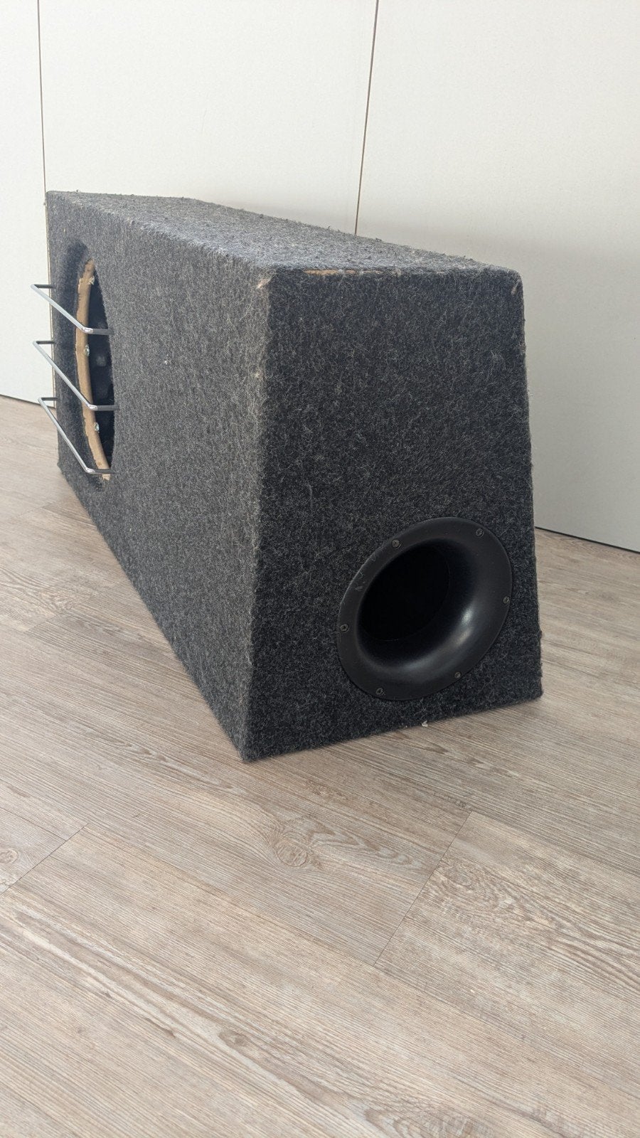 gepoorte subwoofer behuizing 53 liter custom made, Auto diversen, Ophalen, Gebruikt