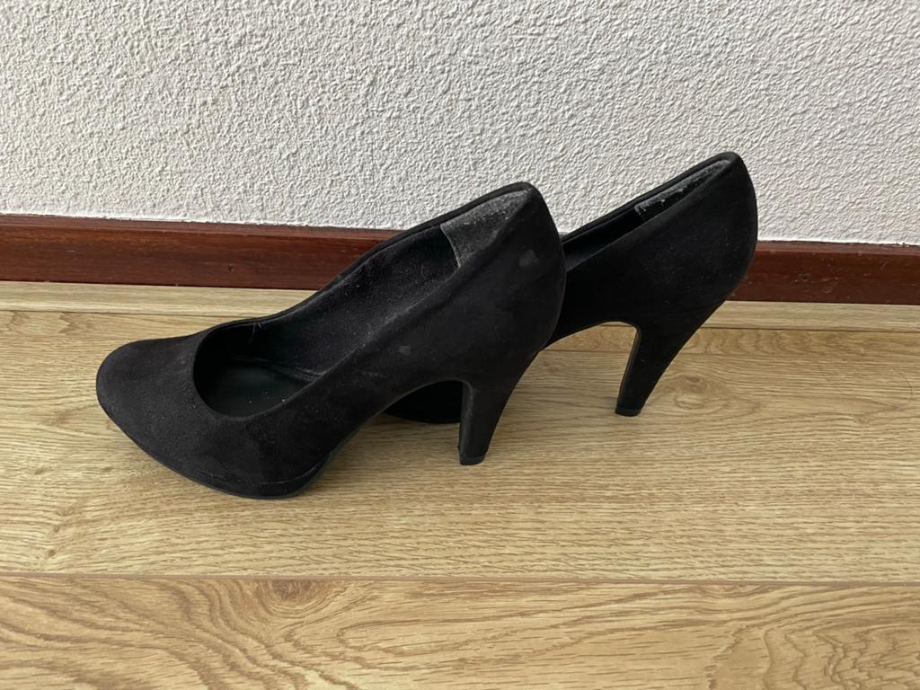 Zwarte pumps van Emilio Luca maat 37, Zwart, Ophalen of Verzenden, Zo goed als nieuw, Schoenen met hoge hakken