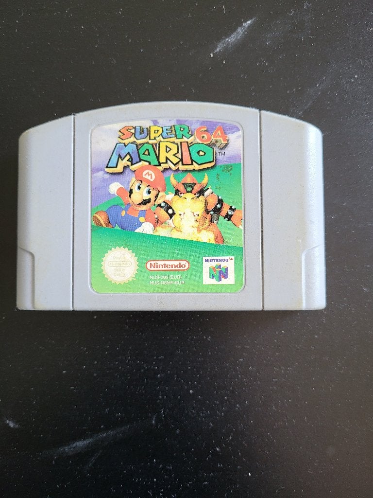 Mario64, Spelcomputers en Games, Gebruikt, 1 speler, Eén computer, Vanaf 3 jaar