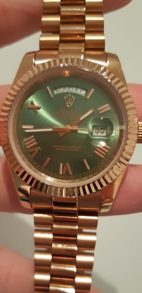 Mooi Rolie Klokje, goede kwaliteit. Zie omschr., Sieraden, Tassen en Uiterlijk, Overige merken, Staal, Staal, Ophalen of Verzenden