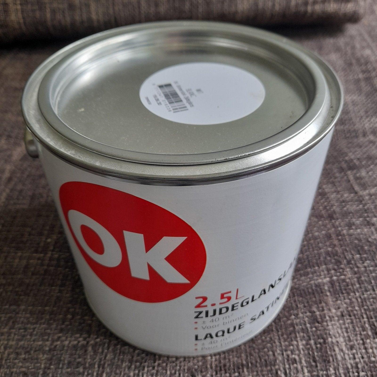 GAMMA | OK lak wit zijdeglans 750 ml Binnenlak, Ophalen