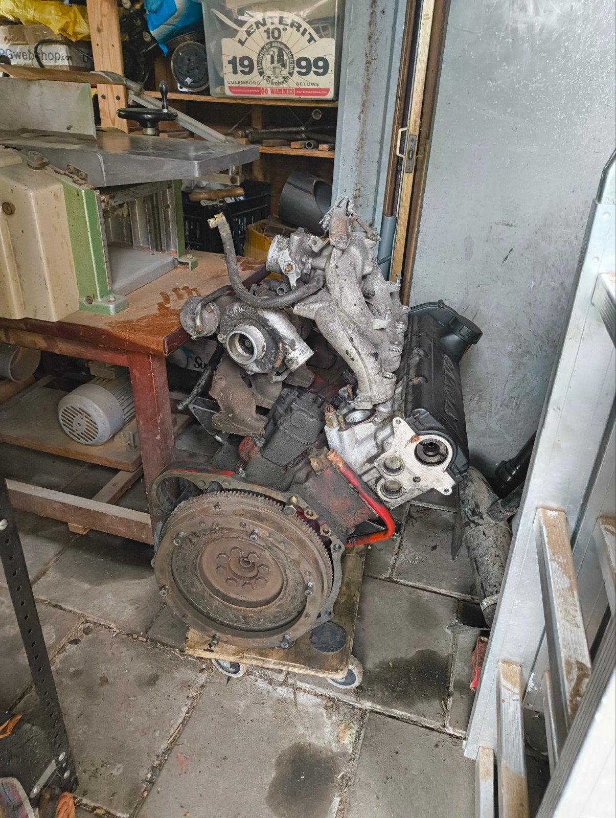 Volvo B200ft turbo motor, Ophalen, Volvo