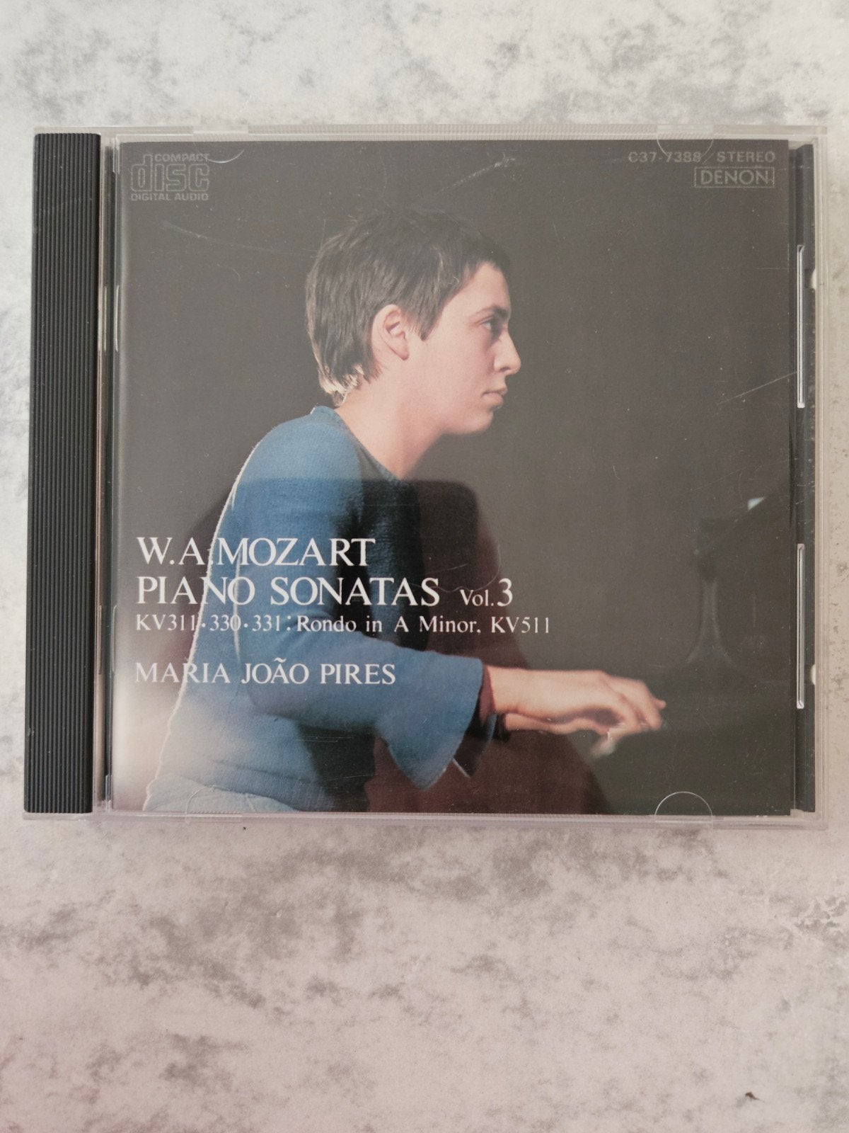 W.A. Mozart - Piano Sonatas Vol. 3 - Maria João Pires (Denon, Ophalen of Verzenden, Classicisme, Zo goed als nieuw, Kamermuziek