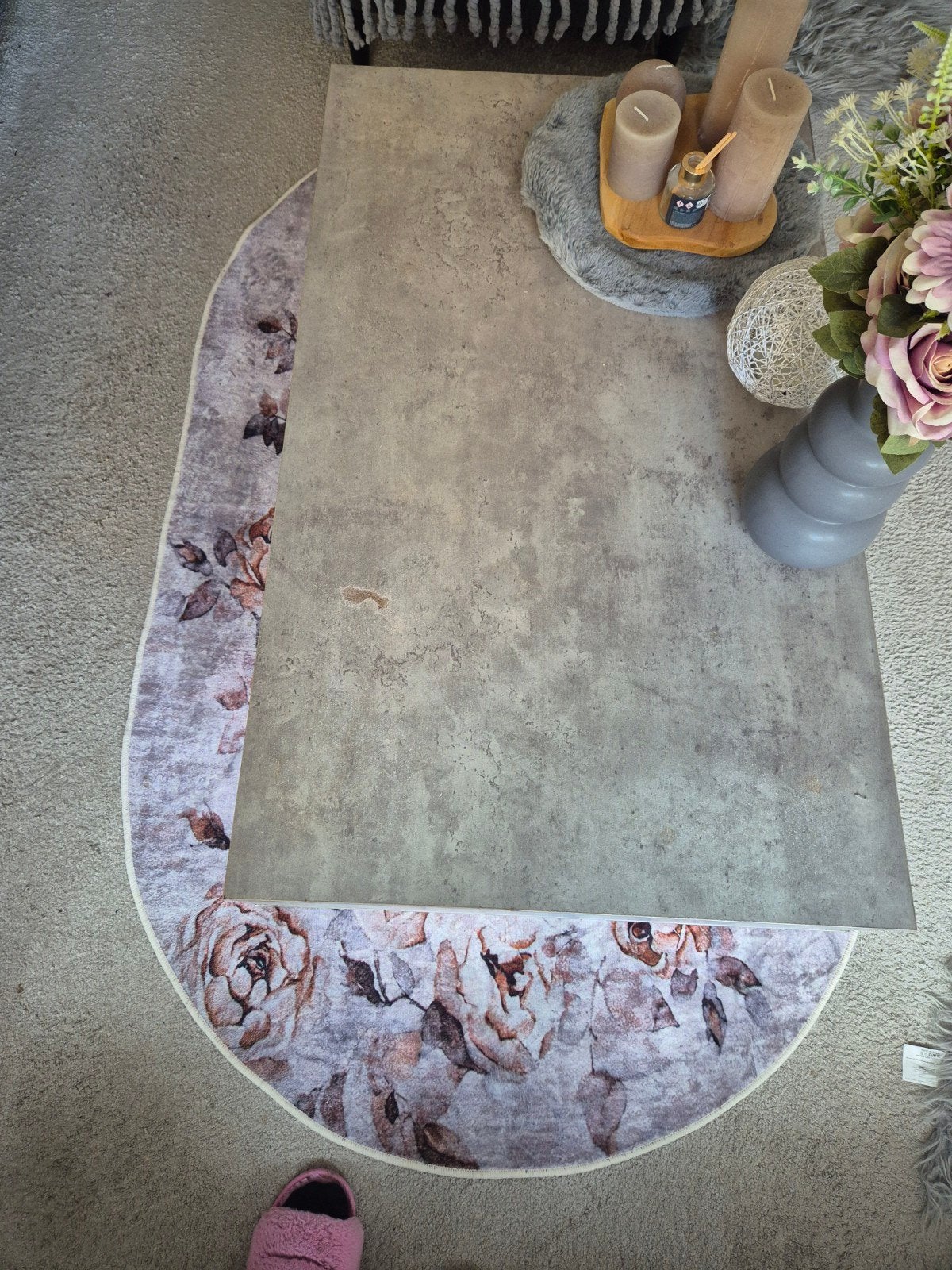 Salontafel met opbergruimte en metalen poten, Huis en Inrichting, 100 tot 150 cm, Modern, Industrieel, Zo goed als nieuw, Metaal