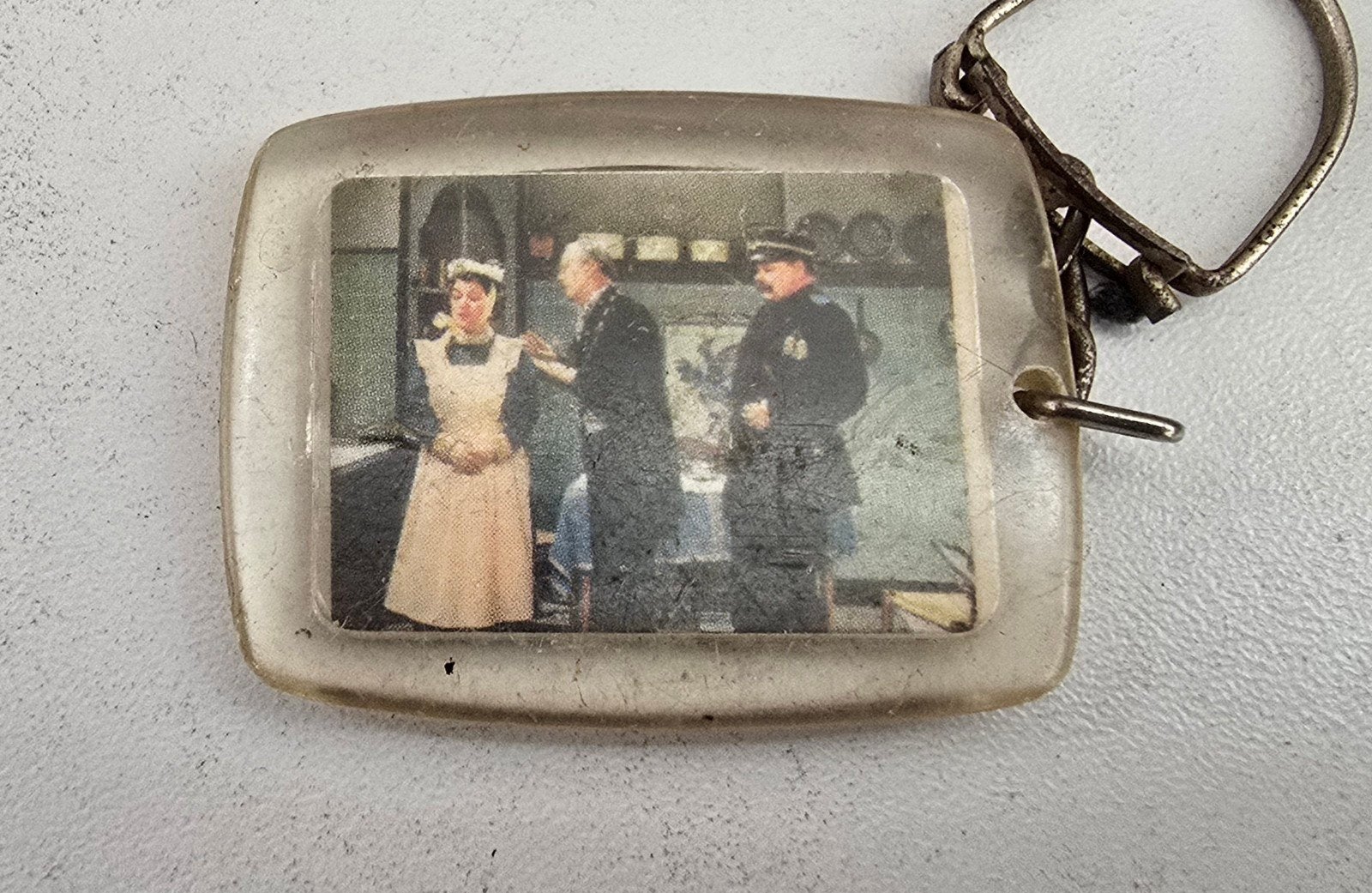 Vintage Sleutelhanger Hollandia Chocolade Suikerwerken, Ophalen of Verzenden, Gebruikt, Overige typen