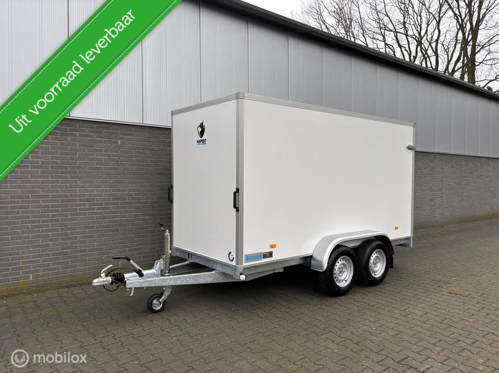 Hapert Sapphire 2700 KG gesloten + oprijklep!, Auto diversen, Aanhangers en Bagagewagens, Transport Trading, Nieuw, Info@transporttrading.nl