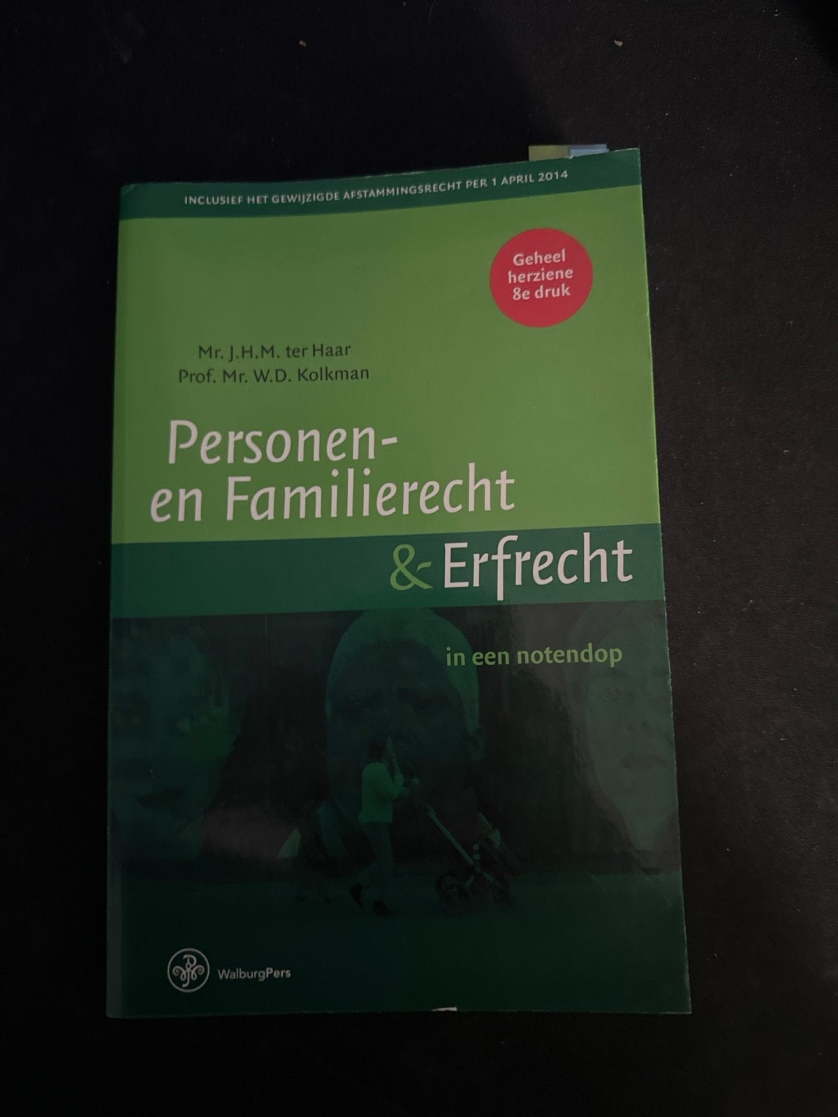 Personen- en Familierecht & Erfrecht in een notendop, Ophalen of Verzenden, Gamma, Zo goed als nieuw, HBO