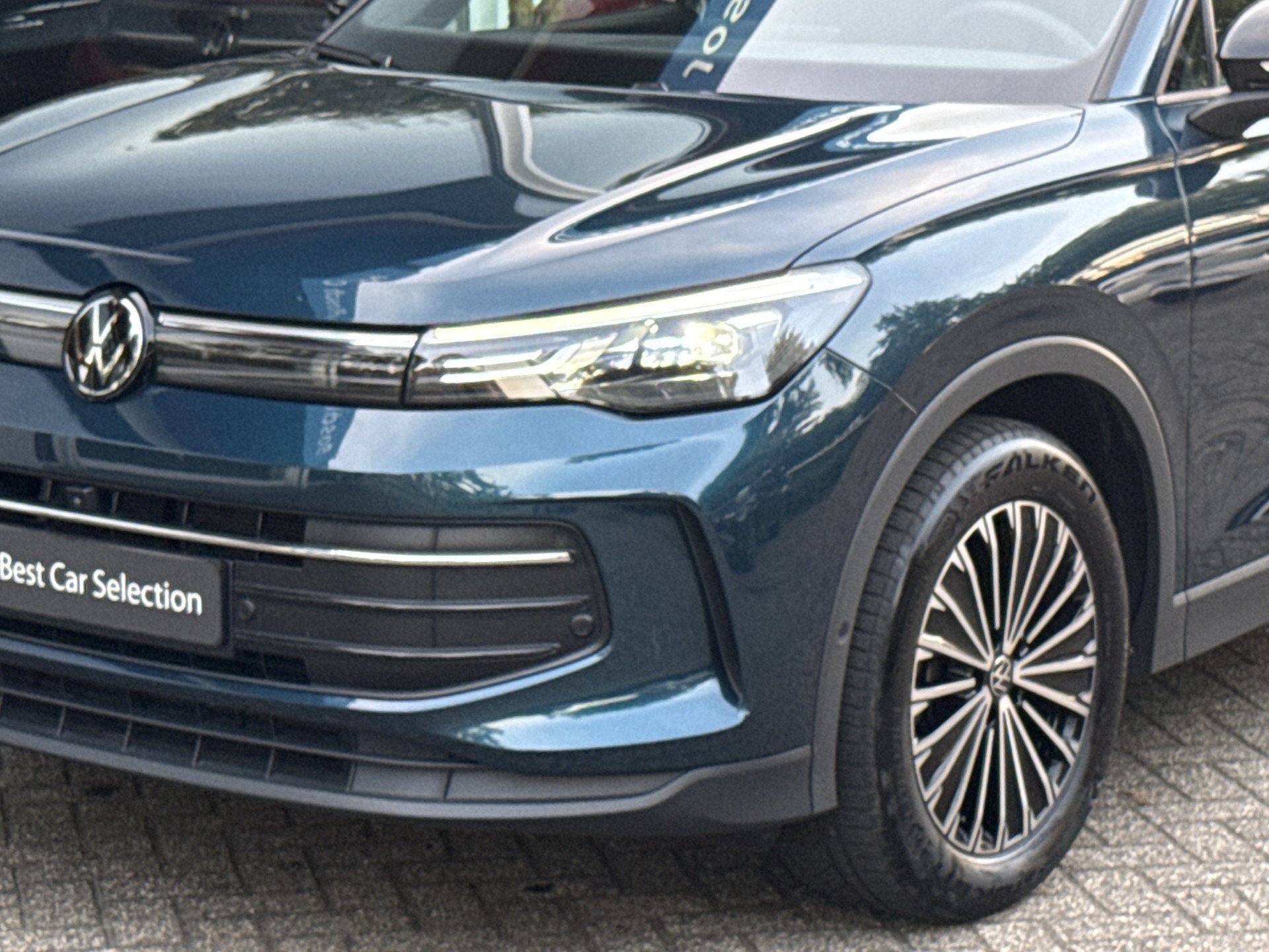 Volkswagen Tiguan 1.5 eTSI 150PK Goal Automaat - Nav | CarPl, 12 maanden, Stof, 4 cilinders, Blauw